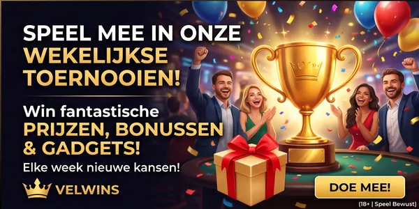 Velwins Casino 400% welkomstbonus tot €2.200